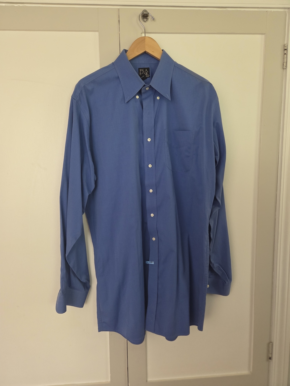 Jos. A. Bank Blue Long-Sleeve Dress Shirt